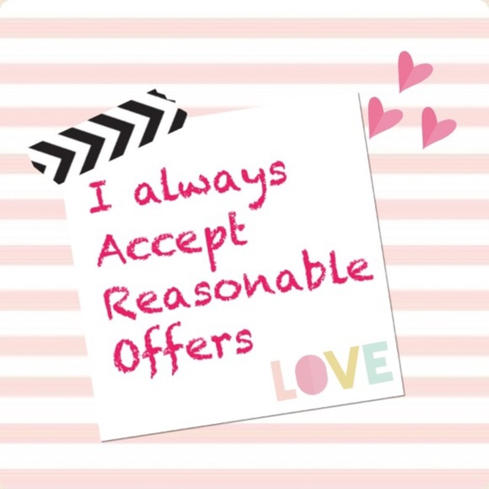 I am very willing to accept reasonable offers!